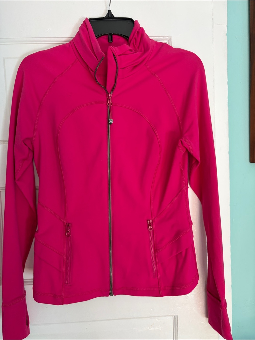 lululemon athletica Hot Pink Full-Zip Utility Jacket
